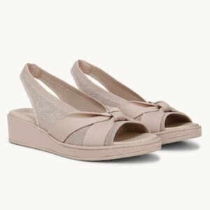 Bzees Bell Bell Slingback Wedge Sandal (WIDE)